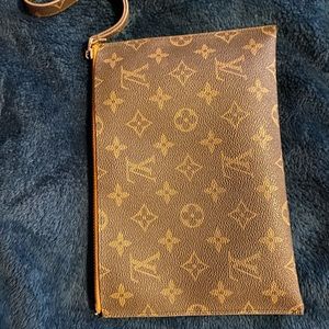 Authentic like new Louis Vuitton wristlet